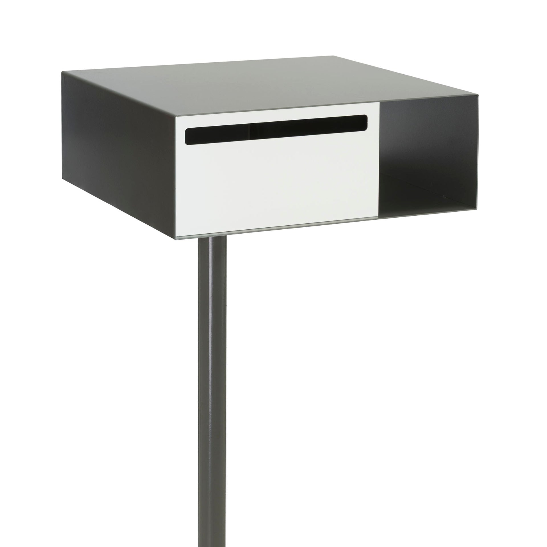 Basel Letterbox Colorbond Woodland Grey